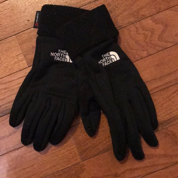 the north face polartec gloves
